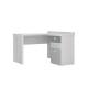 СТОЛ ПРЯМОЙ С УГЛОВЫМ МОДУЛЕМ 1200 SMARTY WHITE