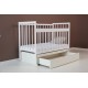 Кроватка для новорожденных из массива Эко-16 