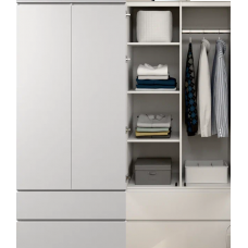 Шкаф 2-хстворчатый с 2 ящиками ПРАЙМ