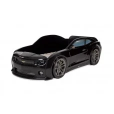 Кровать-машинка объемная (3d) EVO "Camaro" черный (КАМАРО) 